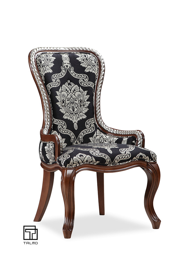 TALMD新古典餐椅软包扪布  高端家具...