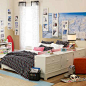 2013年度美式女生卧室设计效果图