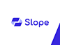 Slope finance logo design: S, folded notes, growth graphic chart by Alex Tass, logo designer on Dribbble