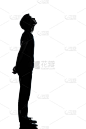 一个人,儿童,女孩,少男,向上看,侧面像,男孩,垂直画幅,青少年,全身像
