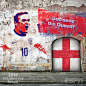 2014巴西世界杯32强海报 - 英格兰