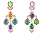 These Dear Dior earrings are one of the only two reproducible pieces in the collection.