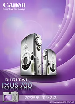 佳能相机海报 宣传单