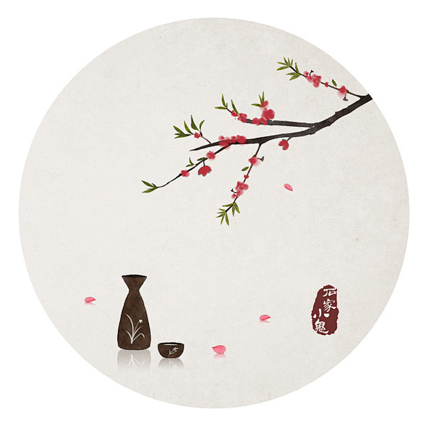 石家小鬼原创古风插画如需商用请至新浪微博私信石家小鬼未经允许严禁