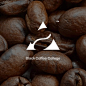 黑咖啡学院品牌Logo设计_logo设计欣赏_标志设计欣赏_在线logo_logo素材_logo社