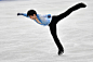 Yuzuru Hanyu of Japan competes in the Men short program during day 2 of the ISU World Figure Skating Championships 2019 at Saitama Super Arena on...