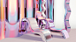 Iridescent : Iridescent is the new material.
