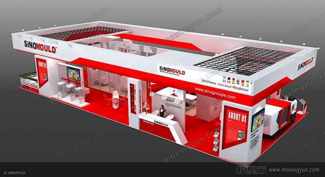 3DMAXSINOMOULD工程机械展览...