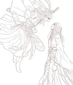 古风线稿_DaMai__0093