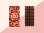 Rico Chico插画风格水果味巧克力产品包装设计案例参考分享欣赏