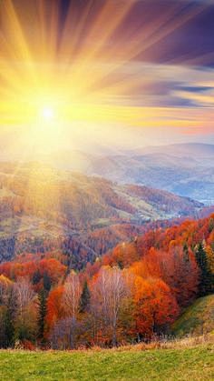 Beautiful Autumn Sun...