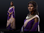 Aspasia (Assassin's Creed Odyssey), Stephanie Chafe : Aspasia, a high-ranking, influential woman of Athens alongside her partner Pericles. Also threw the best parties.<br/>Sculpted her face and outfit, minus the hair. Skin pore base is by XYZ. Cloth