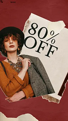 Retro Style Women's Accessories Hat Earring Display Discount Ecommerce Story