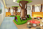 架空层(101图)_@八厘米蔚蓝0收集_花瓣建筑设计kindergarten clubhouse room - Google Search  44