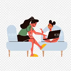 上网课插画  - 源文件下载【酷图网】上网课插画,上网课,在线测试,在线教育,计算机教育,网上教学,在线学习,电脑课程,用电脑,手绘,手绘人物,扁平风,扁平化人物,矢量人物,卡通人物,人物,场景人物,扁平插画,人物插画素材,扁平化场景,AI,插画,矢量,卡通