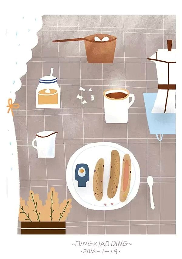 -插画家园-插画家园美食绘-插画家园新尝...