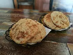 好吃的潍坊肉烧饼 创意素材
