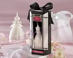 Beter Gifts® http://shanghai-beter.taobao.com #Wedding Décoration#  #定制婚礼# #蛋糕蜡烛# #小蜡烛#  #cake candle#  新娘婚纱小蜡烛 伴娘回礼LZ003/B婚礼布置 婚庆礼品活动礼品小物 