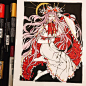 手绘插画一组丨插画师 vacuum （twi：vacuum_chan ​​​） 插画艺术作品 ​ ​​​​