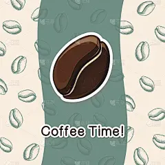 咖啡的概念背景。