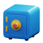 Safe Box  3D Icon