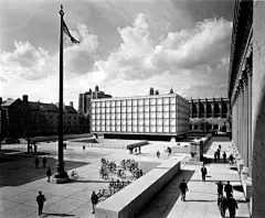 AD 经典：拜内克古籍善本图书馆,© Ezra Stoller/Esto