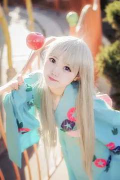 面码 本间芽衣子 和服ver. | 半次元-ACG同人创作&amp;同好社群