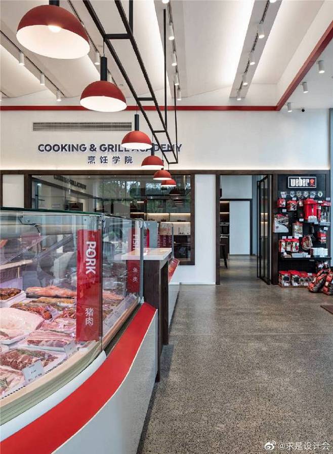 瑞士零售肉店和体验中心设计 by DOH...