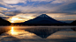 日本富士山湖雾早上壁纸（#1431606）/ Wallbase.cc