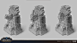 Kul Tiras Architecture Designs, Jimmy Lo : The Kul Tirans are a seafaring culture and we wanted to capture that in their architecture.  Not only would they utilize ship parts for their buildings, but how they construct, craft and design would be themed to