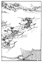 中国短篇连环画百部选欣赏（90）《辛弃疾》陈全胜绘画_耿京 : 那时他的家乡已沦陷在金朝的反动统治下十三年了。辛弃疾在他的家乡四风闸聚集了两千义民，竖起了抗金的大旗。他便率领自己的队伍到泰山下，投奔了义军中声势最大的耿京的大营。他贪图金人的重赏，在辛弃疾、贾瑞出使期间，杀…