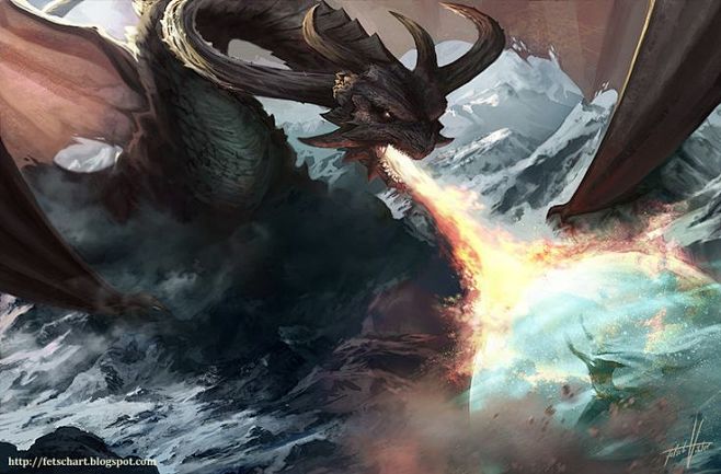 Tyrant Dragon by ~Fe...