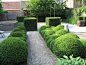 国际景观植物规则欧式花园绿篱案例，图集下载链接http://t.cn/EUYvjOc