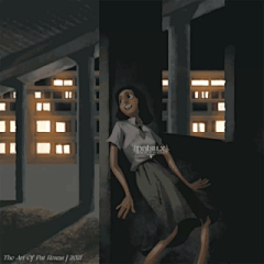 yoyo
接下来女主以为自己安全了，结果回头（不限于抬头、扭头、低头、挪动视角、镜头切换等...）阿飘一定在~