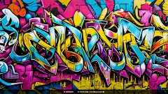 300款高清街头绘画喷漆HipHop嘻哈墙绘艺术涂鸦案例参考图片素材
