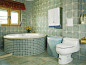 地中海风格的小浴室装修效果图大全 #卫生间#