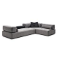 Modular sofa systems-Modular seating systems-Seating-Ponton Corner sofa-Leolux: 