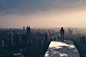 City, Standing Man, Boy, Alone, Guy, Standing, Male