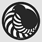 NZ Kiwi / Silver Fern Emblem Classic Round Sticker