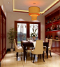中式家居餐厅装修效果图—土拨鼠装饰设计门户