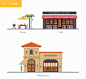 Construct your city, flat vector KIT :  Construct your city, flat vector KIT - Illustrations - 1 Construct your city, flat vector KIT - Illustrations - 1 Construct your city, flat vector KIT - Illustrations - 2 Construct your city, flat vector KIT - Illus