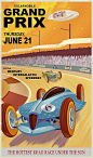 Modern Hot Rods - Race Poster