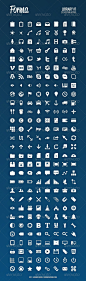 Forma - 232 Vector Icon Library #1 - GraphicRiver Item for Sale 单色简笔icon