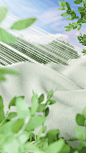 【balabala布料动画合集】创意视觉动画——巨人谷制作三维/C4D设计_巨人谷GIRENKU设计作品--致设计