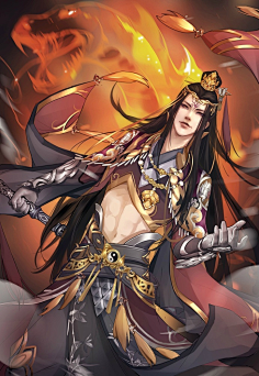 太乙仙魔录# 15年-16年为太乙画的插画~超喜欢蓝谛的人设啊~#太乙缮