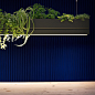 LED创意花槽办公室前台吊灯餐饮店铺健身房植物吊灯北欧长条灯-tmall.com天猫