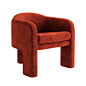 Milo Baughman Armchair by Weiman Preview - Dimensiva | 3d models : 3d model Milo Baughman Armchair by Vladimir Kagan in 1970s for Weiman Preview. The vray and corona file comes with materials in place ready to render it.