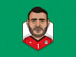 # Essam El Hadary - Egypt digital art mo salah dribbble avatar vector adidas fifa world cup 2018 football egypt