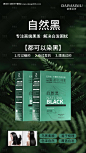 染发膏产品宣传海报--源文件下载