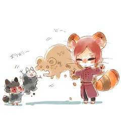 火影忍者 我爱罗 同人图 插画 壁纸 | 代我【鹿代X我爱罗】(*/ω＼*)合集 | 半次元-第一中文COS绘画小说社区